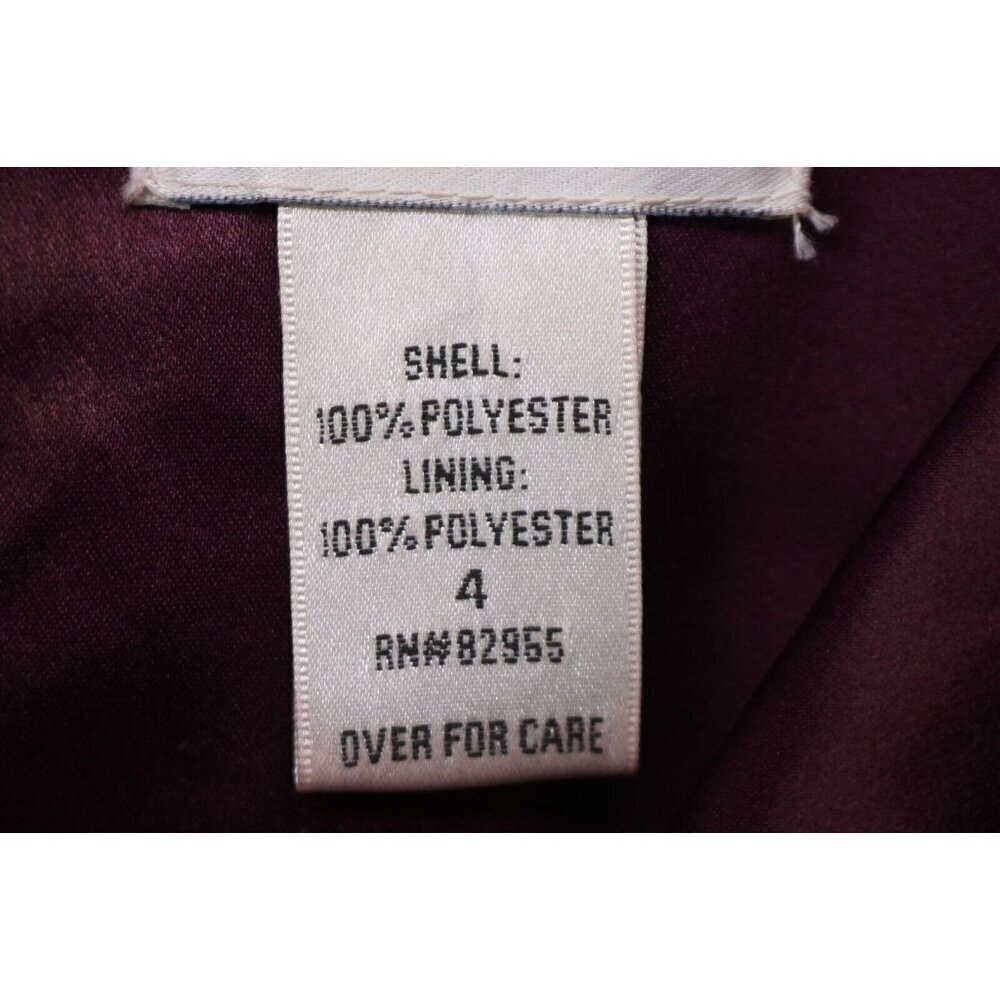 Bill Levkoff Purple Strapless Evening Dress-Size 4-Event-Pockets - Picture 7 of 14